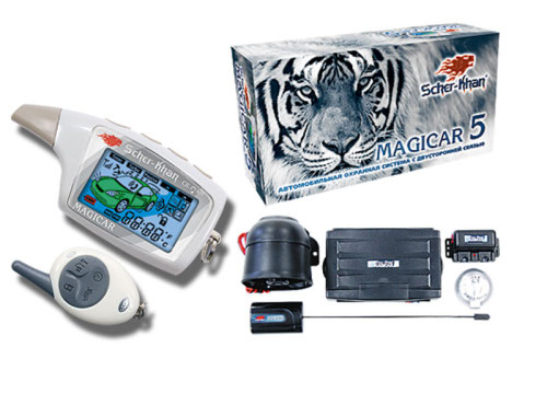 Автосигнализация с 2-ух стороней связью и автозапуском Scher-Khan Magicar 5 Scher-Khan Magicar 5. Технические характеристики Magicar 5.