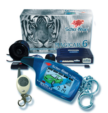 Автосигнализация с 2-ух стороней связью Scher-Khan Magicar 6 Scher-Khan Magicar 6. Технические характеристики Magicar 6.