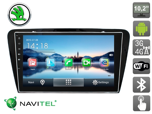 Магнитола AVIS AVS102AN (016) Skoda Octavia A7 (2013-...)  Магнитола AVIS AVS102AN (016) Skoda Octavia A7 (2013-...)