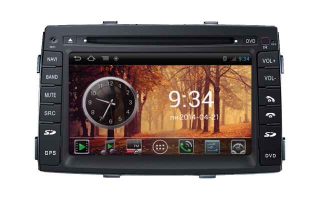 Магнитола MyDean AND3041 KIA Sorento (2010-2012)  Магнитола MyDean AND3041 KIA Sorento (2010-2012)