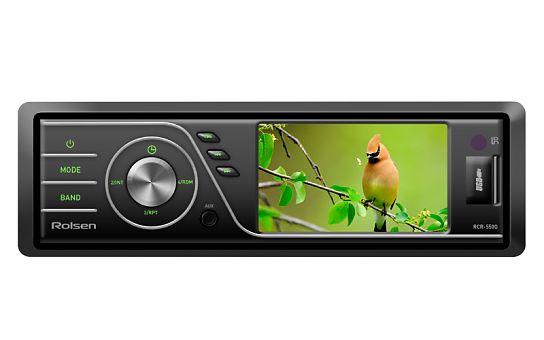 Магнитола Rolsen RCR-550  Магнитола Rolsen RCR-550