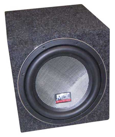 Автомобильный сабвуфер MTX T810-44 box Автомобильный сабвуфер MTX T810-44 box